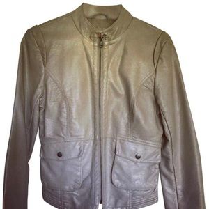 Bernardo creamish F0587 Jacket (size:M)
